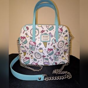 Loungefly Hello Kitty Sweet Treats Purse Mint & White